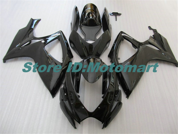 ABS Fairing set for SUZUKI GSXR600 750 2006 2007 GSXR 600 GSXR 750 K6 06 07 black Fairing gs kit+7 gifts Sp157