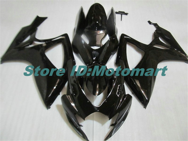 ABS Fairing set for SUZUKI GSXR600 750 2006 2007 GSXR 600 GSXR 750 K6 06 07 black Fariring gs kit+7 gifts Sp174