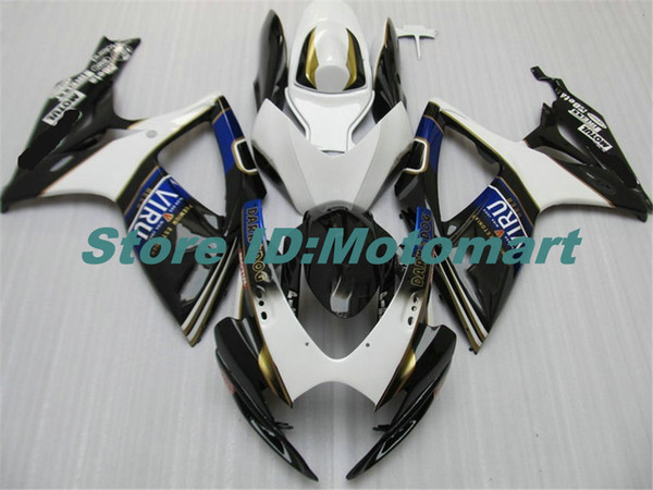 ABS Fairing set for SUZUKI GSXR600 750 2006 2007 GSXR 600 GSXR 750 K6 06 07 blue black Fariring gs kit+7 gifts Sp171