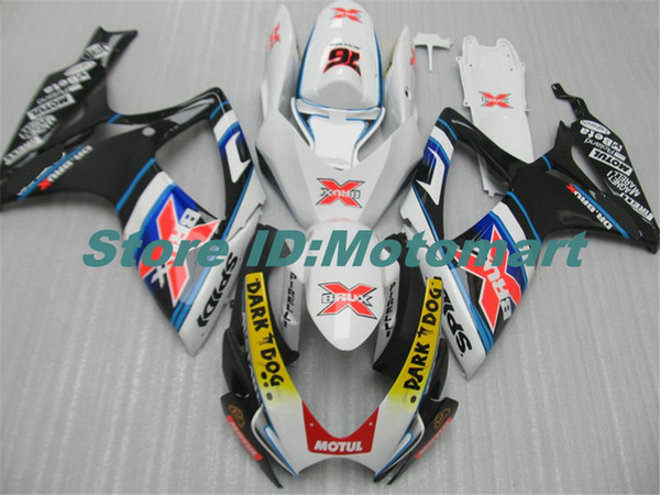 ABS Fairing set for SUZUKI GSXR600 750 2006 2007 GSXR 600 GSXR 750 K6 06 07 blue red black Fairing gs kit+7 gifts Sp111