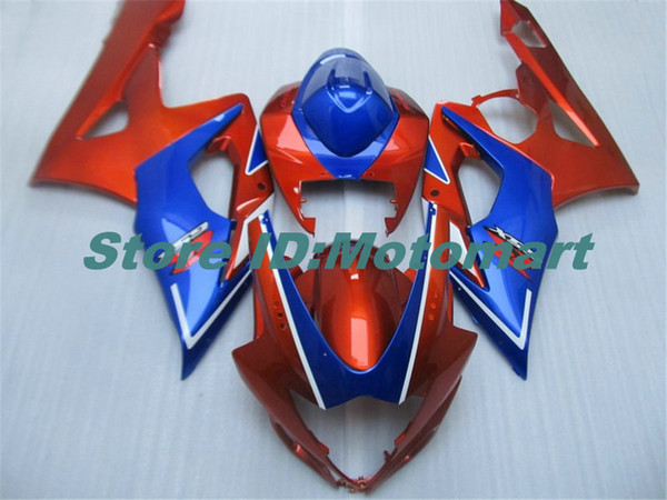 Injection Mold Fairing kit for SUZUKI GSXR1000 2005 2006 GSX R1000 GSXR 1000 K5 05 06 Fairings Set+gifts blue orange SG92