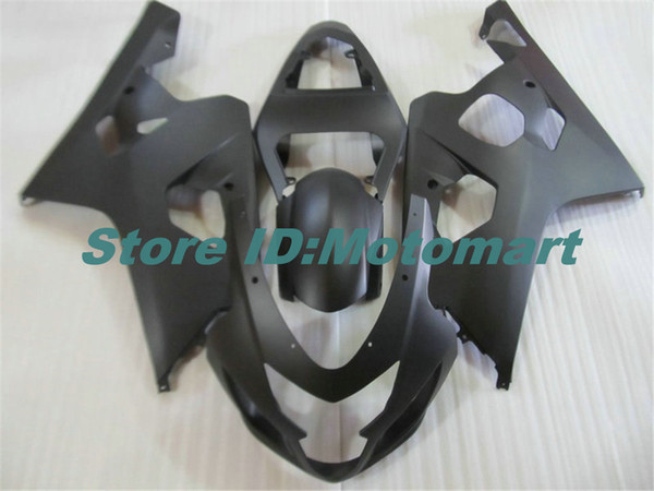 Motorcycle Fairing kit for SUZUKI GSXR600 750 K4 04 05 GSXR 600 GSXR 750 2004 2005 gloss black Fairings set SF106