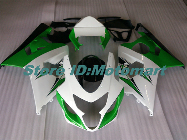 Motorcycle Fairing kit for SUZUKI GSXR600 750 K4 04 05 GSXR 600 GSXR 750 2004 2005 green black Fairings set SF87