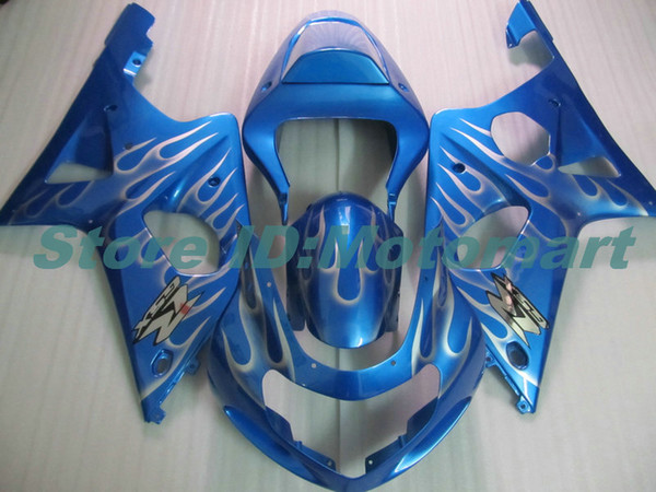 BLUE Fairing kit for SUZUKI GSXR1000 00 01 02 GSXR 1000 2000 2001 2002 K2 GSX R1000 Fairing parts+7gifts GS21