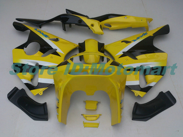 Body For KAWASAKI ZX 636 600CC ZX-636 1994 1995 1996 1997 ZX636 ZX-6R ZX600 ZX 6 R 6R ZX6R 94 95 96 97 yellow black Fairings