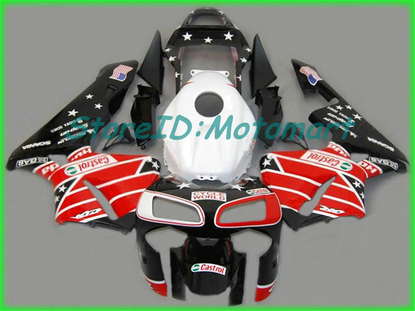 Injection mold Fairing kit for HONDA CBR600RR CBR 600RR 2003 2004 CBR 600F5 CBR600 03 04 ABS Fairings set valuable gifts HM108