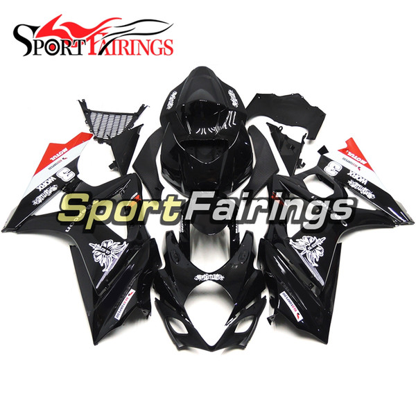 Motorcycles Gloss Black Complete Fairing Kit For Suzuki GSXR1000 K7 Year 2007 2008 ABS Plastics Injection Sportbike Body Kits Free Gifts