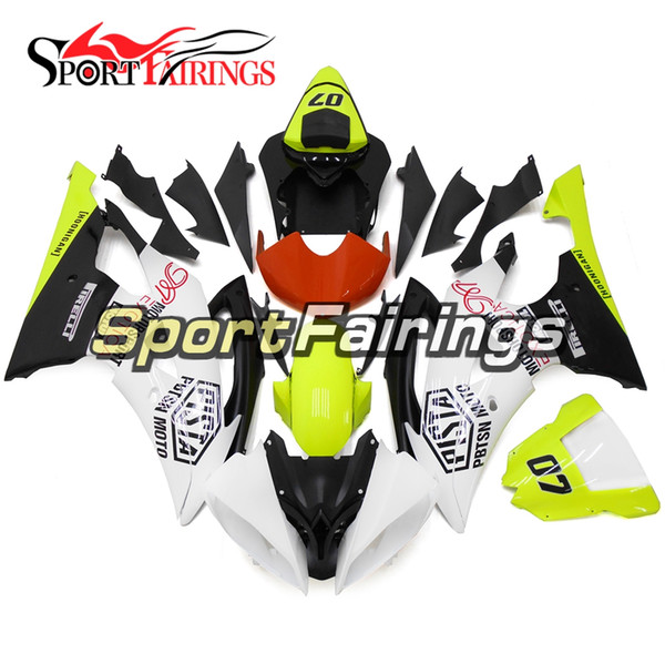 Fluorescent Green Complete Motorcycle Fairing Kit For Yamaha YZF600 R6 YZF-R6 2008 - 2016 09 12 13 Injection ABS Plastic Motorcycle Body Kit