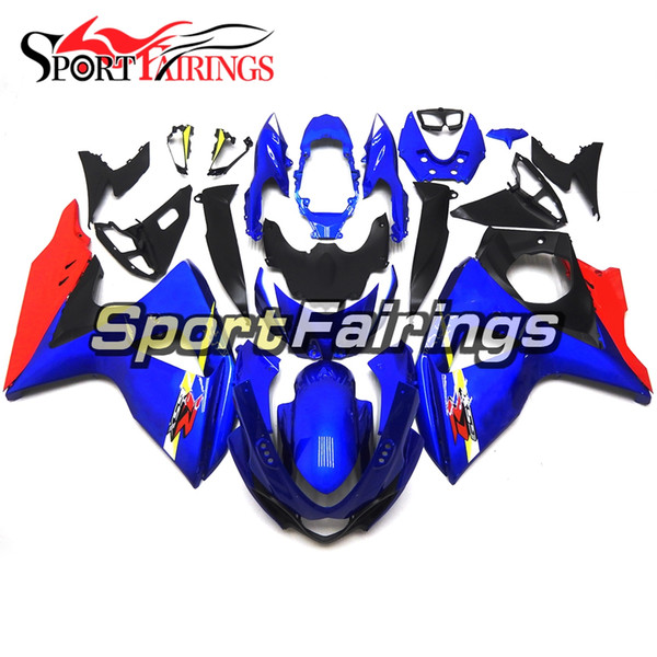 Complete Dark Blue Red Body Frames For Suzuki GSXR1000 GSX-R1000 K9 09 10 11 12 - 2016 Sportbike ABS Motorcycle Injection Cowlings Carenes