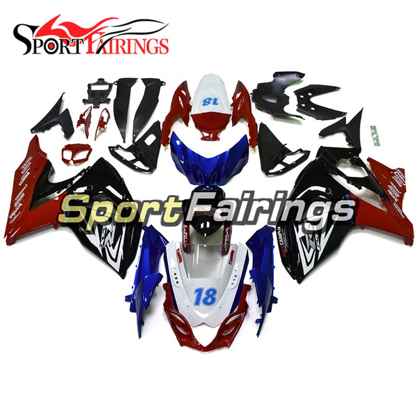 Full Red White Blue Fairings For Suzuki GSXR1000 GSX-R1000 K9 09 10 11 12 - 2016 Sportbike ABS Motorcycle Injection Bodywork