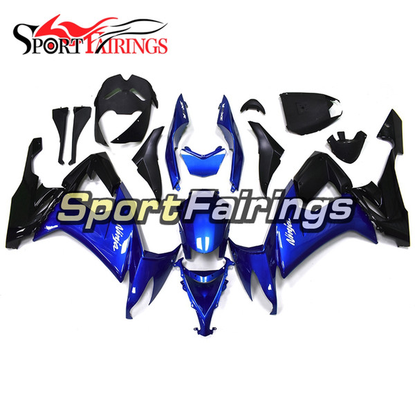 Free Gifts 2008-2010 ZX10R Complete Fairings For Kawasaki Ninja ZX10R 2008 2009 2010 Bodywork ABS Plastics Gloss Blue Black Body Kit