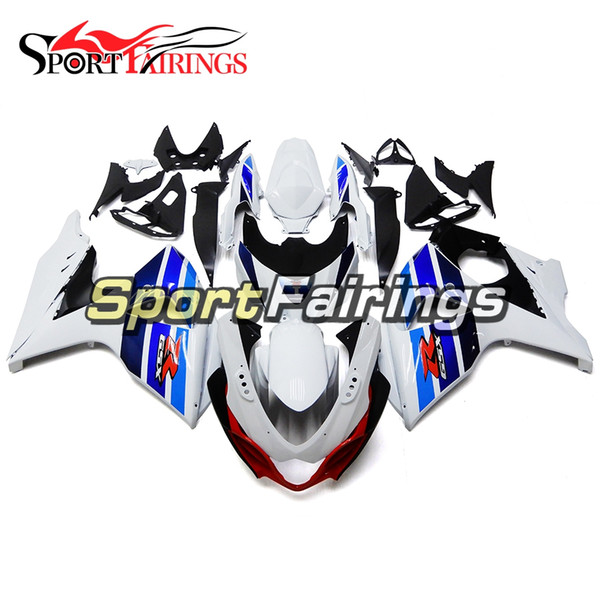 ABS Plastics Motorcycles Complete Fairing Kit For Suzuki GSXR1000 K9 Year 2009 - 2016 10 14 15 Sportbikes Motorcycles White Blue Body Kit