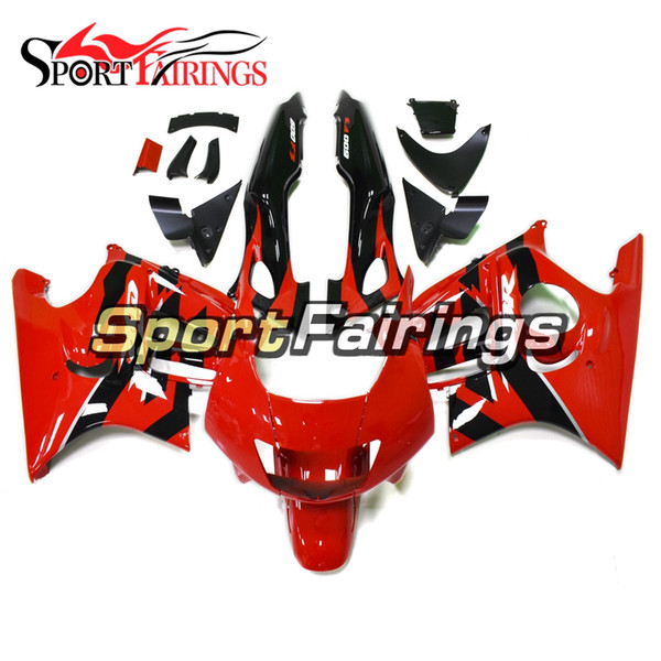 New Arrival 1997-1998 CBR600F3 Motorcycle Bright Red Black Injection Full Fairings For Honda CBR600F3 1997 1998 ABS Bodywork Body Kit Covers