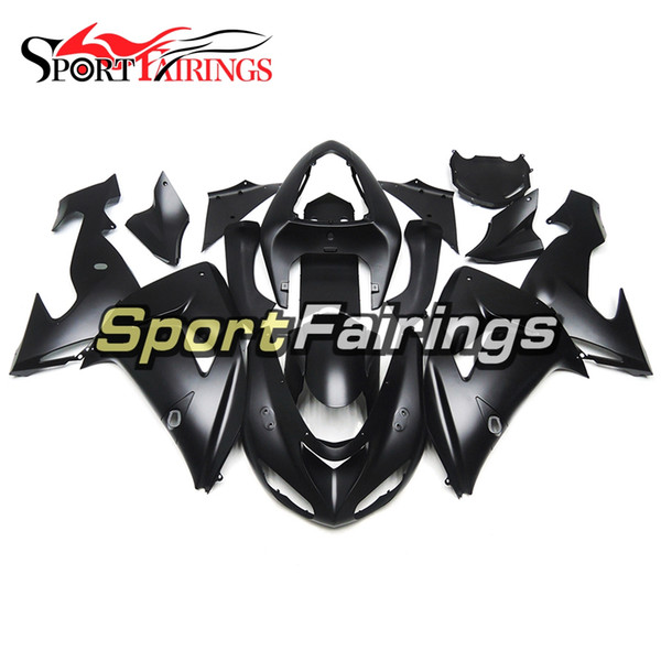 FREE Gifts ZX-10R 06 07 Complete Motorcycle Matte Black Bodywork For Kawasaki Ninja ZX10R 2006 2007 Body Kit ABS Plastics Fairing Kit