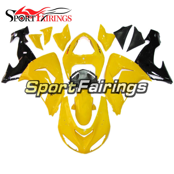 Free Gifts ZX-10R 06 07 Full Motorcycle Glossy Yellow Black Fairings For Kawasaki Ninja ZX10R 2006 2007 Body Kit ABS Plastics Fairing Kit