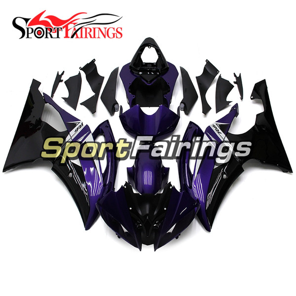 Purple Black Complete Motorcycles Fairings For Yamaha YZF600 R6 YZF-R6 2008 - 2016 09 10 12 13 14 Injection ABS Plastic Motorcycle Body Kits