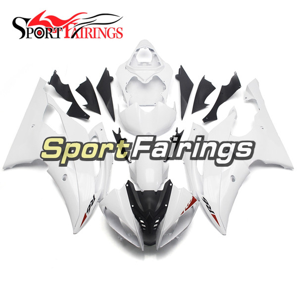 Pearl White Complete Motorcycles Fairings For Yamaha YZF600 R6 YZF-R6 2008 - 2016 09 12 14 15 16 Injection ABS Plastic Motorcycle Bodywork