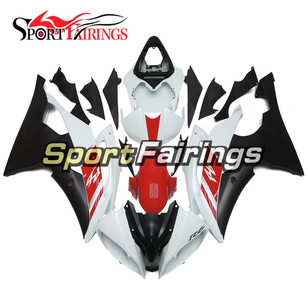 New Motorcycles Fairing Kit For Yamaha YZF600 R6 YZF-R6 2008 - 2016 09 12 14 15 16 Injection ABS Plastic Motorcycle Bodywork White Black