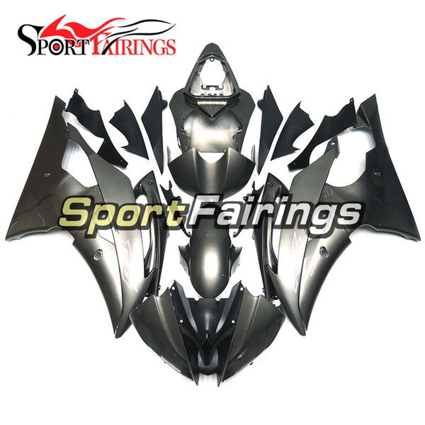 Full Motorcycles Fairings For Yamaha YZF600 R6 YZF-R6 2008 - 2016 09 12 13 14 15 Injection ABS Plastic Motorcycle Bodywork Matte Grey New