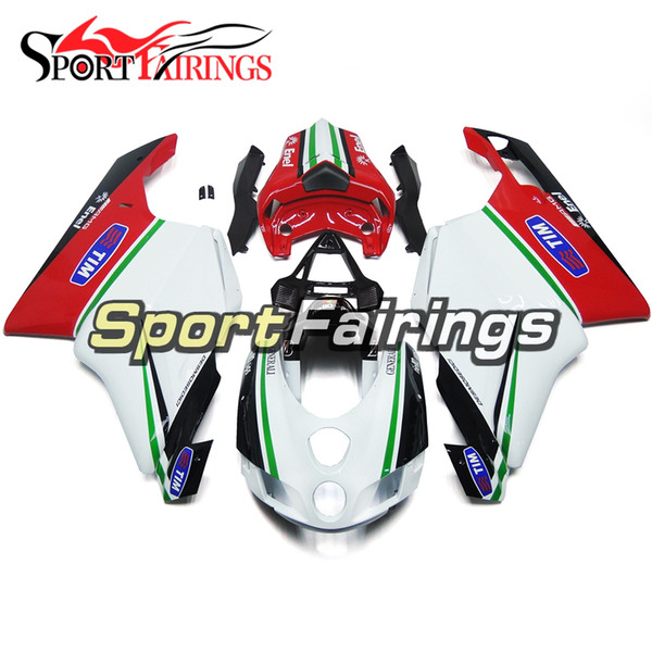 White Red Green Injection Full Fairings For Ducati Monoposto 999 749 05 06 Year 2005 2006 ABS Plastic Monoposto Bodywork Body Kit