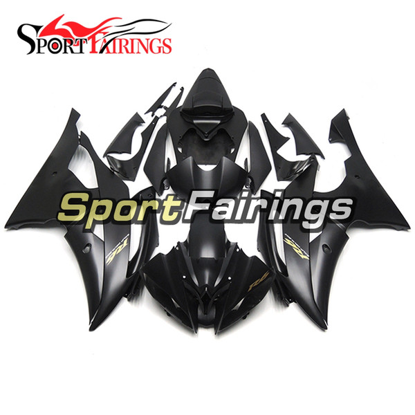 Full Motorcycles Fairings For Yamaha YZF600 R6 YZF-R6 2008 - 2016 09 12 13 14 15 Injection ABS Plastic Motorcycle Bodywork Matte Black New