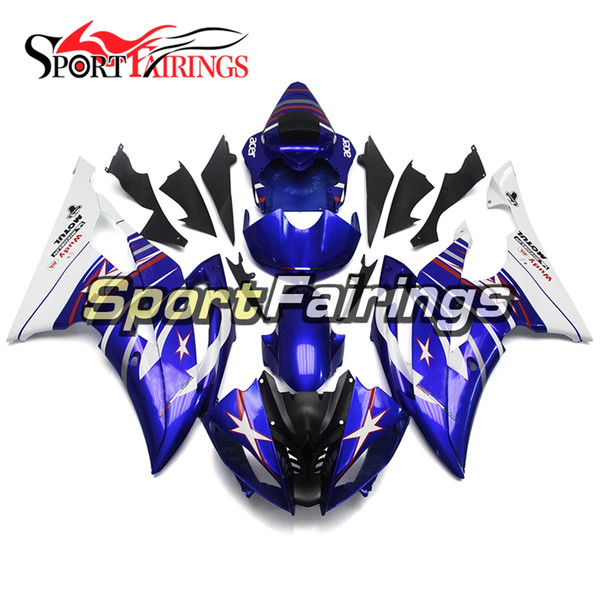 ACER Blue Complete Motorcycle Fairing Kit For Yamaha YZF600 R6 YZF-R6 2008 - 2016 Injection ABS Plastic Motorcycle Body Kit