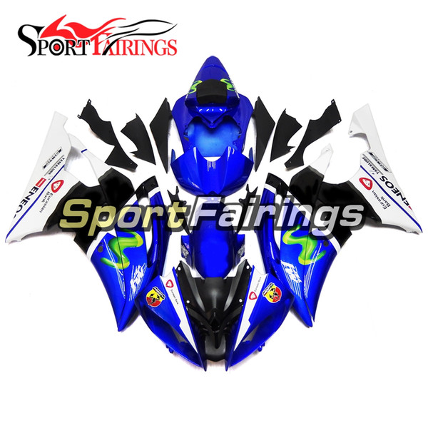 Blue White Black Motorcycles Fairing Kit For Yamaha YZF600 R6 YZF-R6 2008 - 2016 09 12 13 14 15 Injection ABS Plastic Motorcycle Body Kits