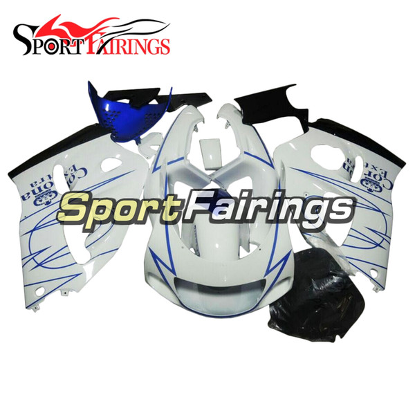 Complete Fairings For Suzuki GSXR600-750 Year 1996 1997 1998 1999 Sportbike ABS Plastics Fairing Kit Injection White Blue Corona Extra New