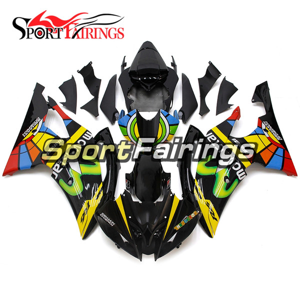 Black Yellow Red Full Motorcycles Fairings For Yamaha YZF600 R6 YZF-R6 2008 - 2016 09 10 12 13 14 Injection ABS Plastic Motorcycle Body Kits