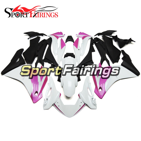 White Purple Motorcycle Full Fairing Kit For Honda CBR 250RR 2011 2012 2013 2014 Year 11 12 13 14 Sportbike Bodywork Cowlings Body Kits