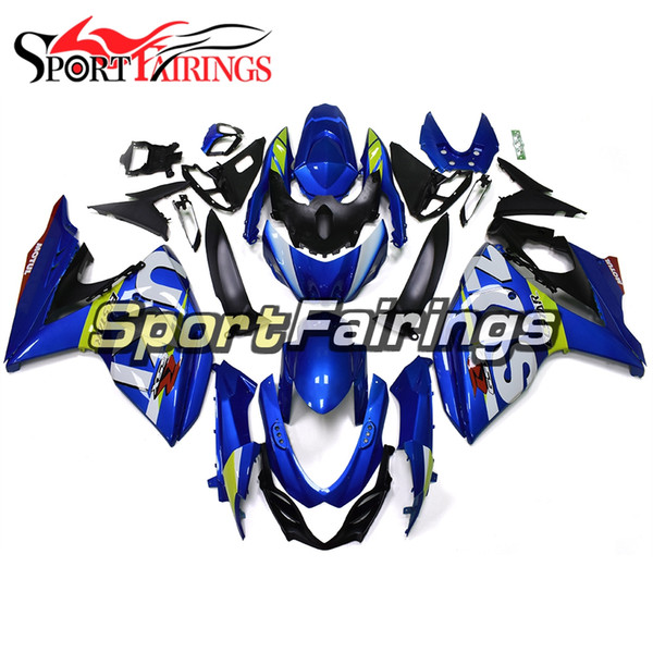 Full Pearl Blue Yellow Fairings For Suzuki GSXR1000 GSX-R1000 K9 09 10 11 12 - 2016 Sportbike ABS Motorcycle Injection Bodywork