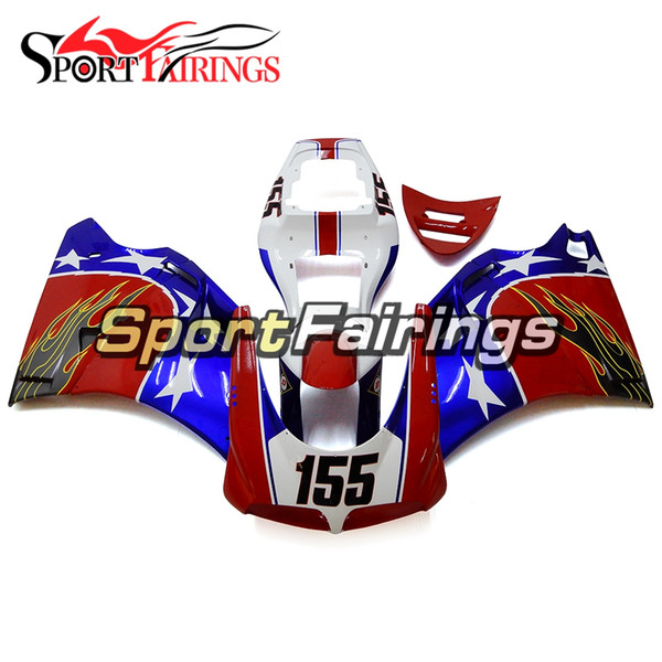 Complete Fairings For Ducati 996 748 916 998 Biposto 1996 1997 1998 1999 00 01 2002 Red Blue ABS Plastic Bodywork New Arrival