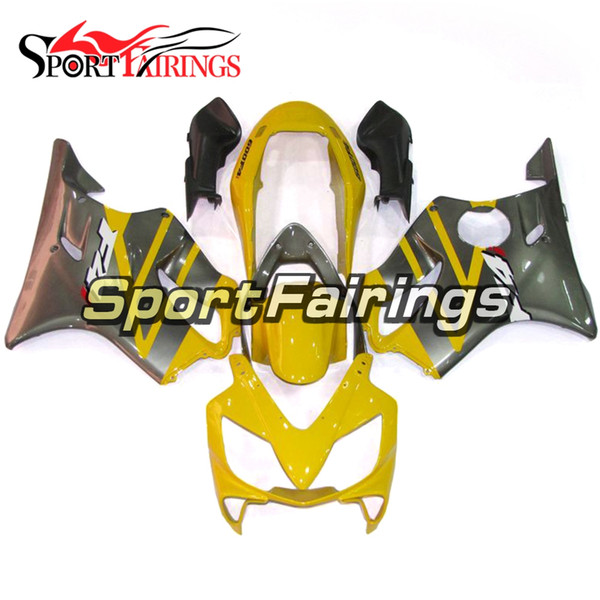 Full Fairing Kit For Honda CBR600 F4i 2001 2002 2003 F4i 01 02 03 Motorcycle Plastics ABS Injection Body Frames Grey Yellow Cowling Covers