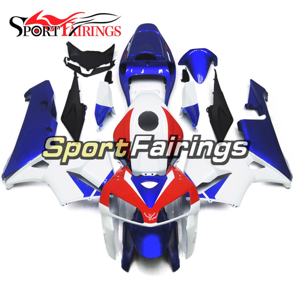 White Blue Part Red Black Complete Fairings For Honda CBR600RR F5 05 06 Year 2005 2006 Motorcycle Fairing Kit Injection ABS Plastics Cowling