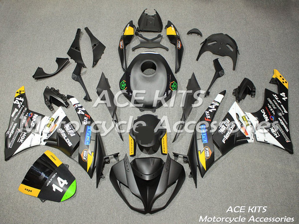 New Injection mold Fairing kit for KAWASAKI Ninja ZX6R 599 636 2009 2010 2011 2012 ZX6R 599 636 09 10 11 12 It comes in all colors A168