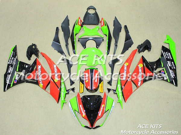 New Injection mold Fairing kit for KAWASAKI Ninja ZX6R 599 636 2009 2010 2011 2012 ZX6R 599 636 09 10 11 12 It comes in all colors A151