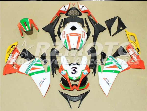 3 free gifts Complete Fairings For Aprilia RS4 50/125 2011 2012 2013 2014 2015 RS4 50/125 11 12 13 14 15 RS125 Red White X110