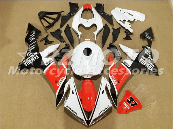 Injection mold New Fairings For Yamaha YZF-R1 YZF R1 2004 2005 2006 01 R1 04 05 06 ABS Motorcycle Fairing Kit Red Q17