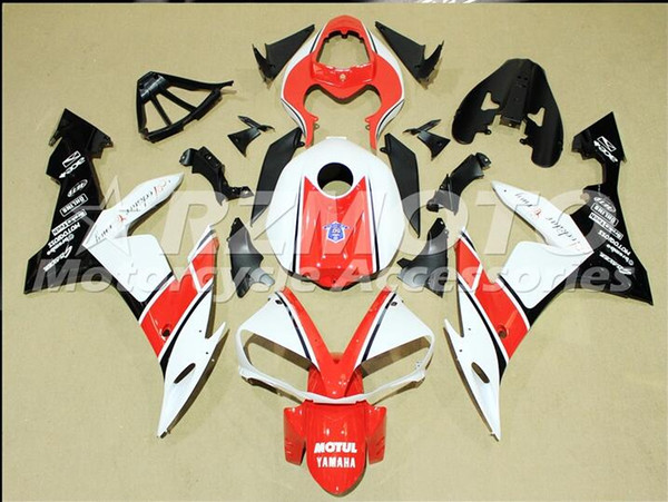 Injection mold New Fairings For Yamaha YZF-R1 YZF R1 2004 2005 2006 01 R1 04 05 06 ABS Motorcycle Fairing Kit Red Q16