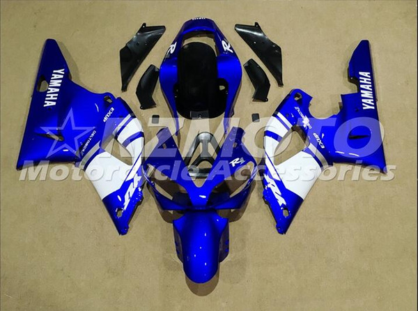 Injection mold New Fairings For Yamaha YZF-R1 YZF R1 00 01 R1 2000-2001 ABS Plastic Bodywork Motorcycle Fairing Kit Black Red T16