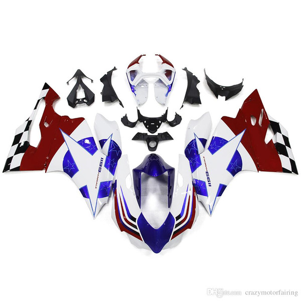 New Injection ABS bike Fairing Kits 100% Fit For DUCATI 899 1199 1199S Panigale s 2012 2013 2014 2015 Bodywork set red and white No.1050