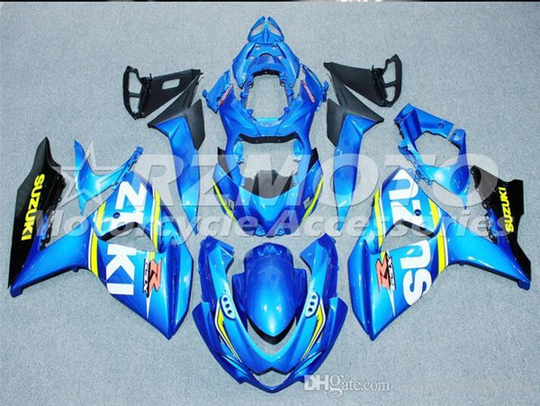 3 gifts Fairing Kits For K9 09-14 SUZUKI GSX R1000 2009 2010 2011 2012 2013 2014 GSXR 1000 09 10 11 12 13 14 GSXR1000 Blue y7