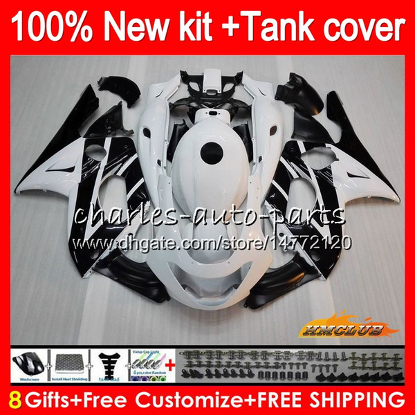 Thundercat For YAMAHA YZF 600 R CC 600CC 600R 72HC.5 black white hot YZF600R YZF-600R 96 97 98 99 00 01 02 03 04 05 06 07 1996 2007 Fairings