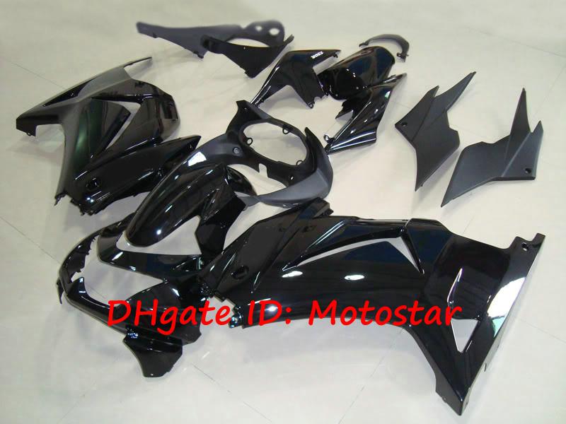 N258 black fairing kit for Kawasaki Ninja 250R ZX250R ZX 250 2008 2009 2010 2011 2012 EX250 08-12