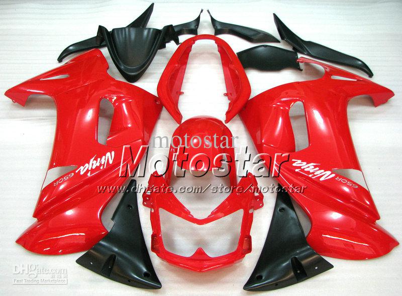 OEM candy red fairing set for Kawasaki Ninja 650r ER-6f 2006 2007 2008 fairings kits 06 07 08 er6f ER 6F 650R