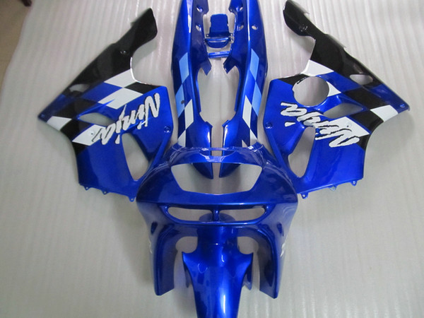 Aftermarket body parts Fairing kit for Kawasaki Ninja ZX6R 1994-1997 blue bodywork fairings set zx6r 94 95 96 97 OT19