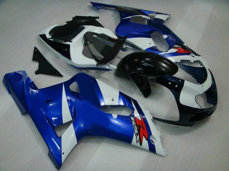 BLUE Fairings for SUZUKI GSXR 600 750 2001 2002 2003 K1 Factory seller Free Shipping Free Windscreen