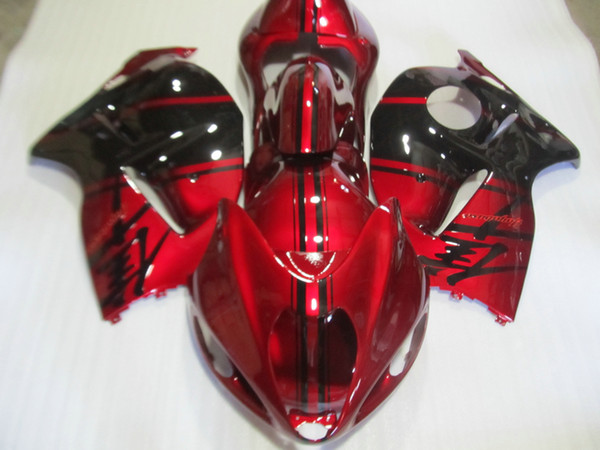 Fairing kit for Suzuki GSXR1300 96 97 98 99 00 01-07 wine red black fairings set GSXR1300 1996-2007 OT03