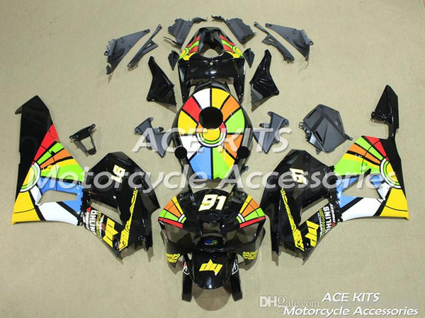 ACE KITS Motorcycle fairing For HONDA CBR600RR F5 2013-2017 Injection or Compression Bodywork All sorts of color NO.3604