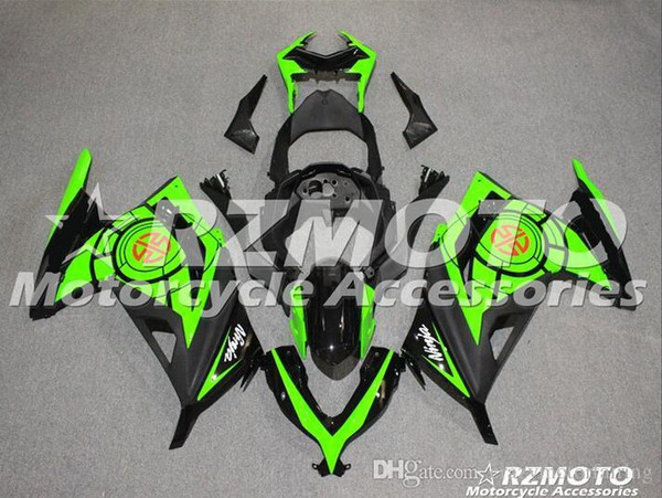 ACE KITS Motorcycle fairing For KAWASAKI Ninja250 Ninja 300 2013 2014 2015 2017 Injection or Compression Bodywork A variety of color NO.V559